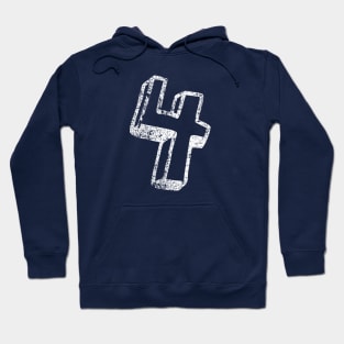 4 Fun Font - Distressed Hoodie